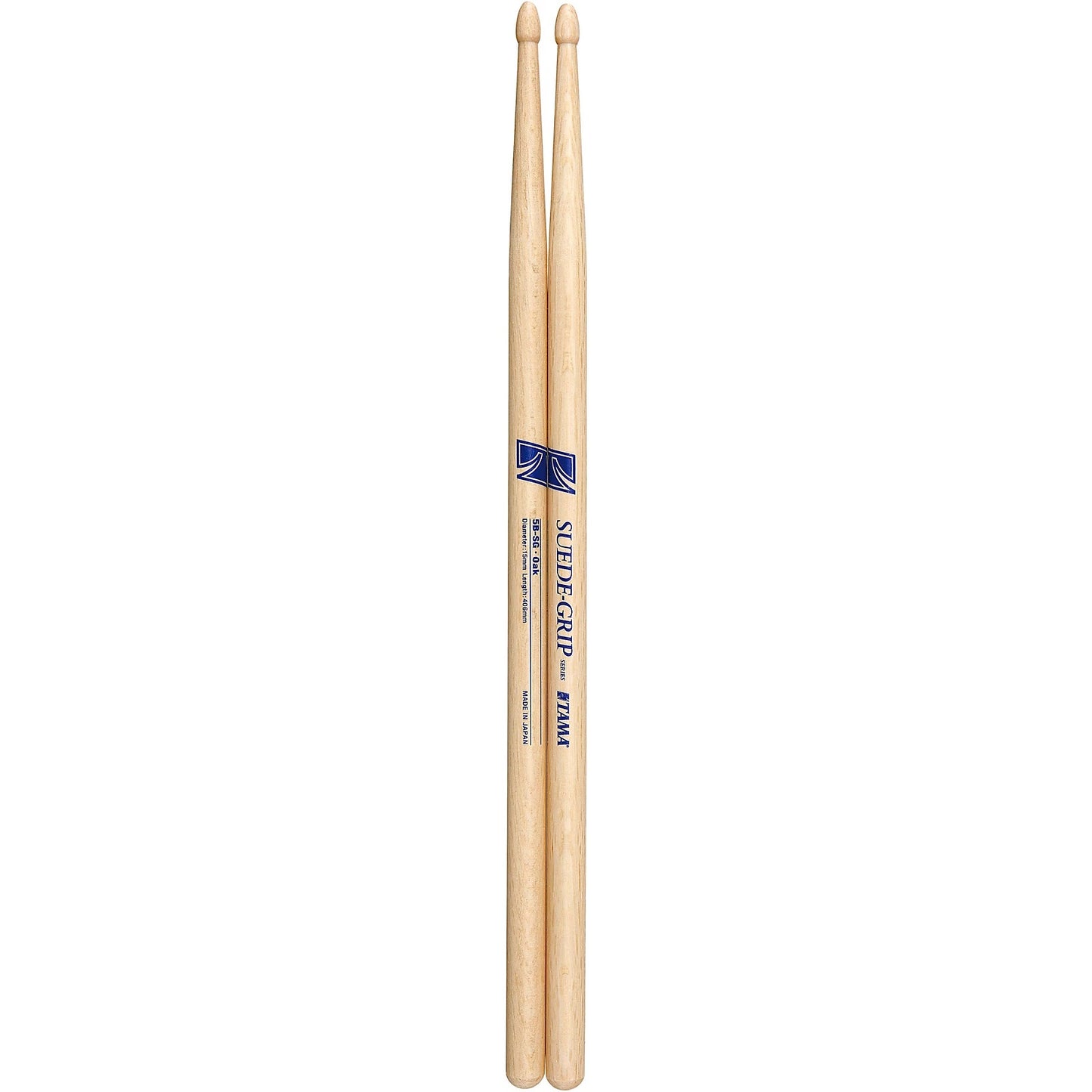 Tama Drum Suede-Grip Oak Drumsticks